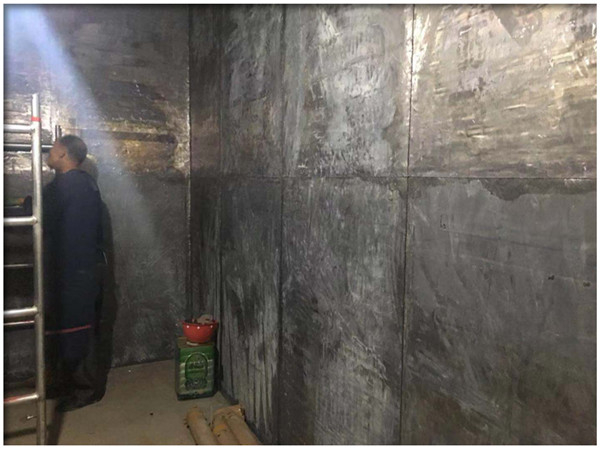 鉬靶室整體安裝鉛板防護案例